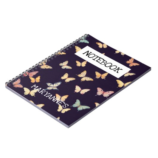 Elegantes Notebook Notizblock (Linke Seite)