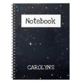 Elegantes Notebook Notizblock (Vorderseite)