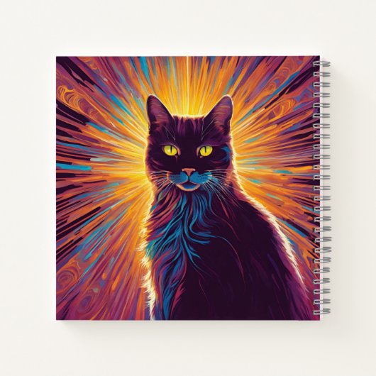 Elegantes Notebook Notizblock (Rückseite)