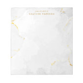 Elegantes Notepad Notizblock (Vorderseite)