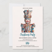 Elegantes Nutcracker Weihnachtsfest Party Einladung (Vorderseite)