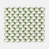 Elegantes Oak Leaf und Acorn Fleece Blanket (Vorderseite (Horizontal))