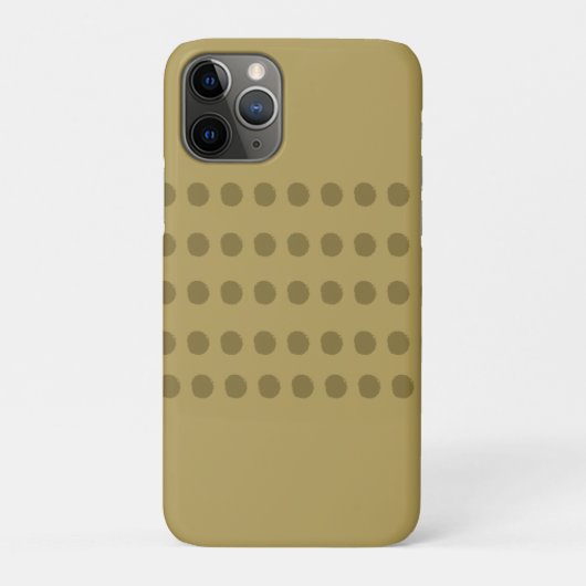 Elegantes OldGold Case-Mate iPhone Hülle (Rückseite)