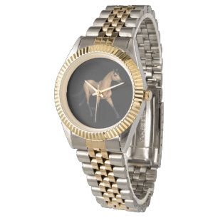 Elegantes Ölgemälde Armbanduhr