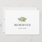 Elegantes Olive Greenerved Zeichen (Vorderseite)