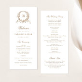 Elegantes Olive Oak Vintag Wreath Programm