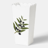Elegantes Olive-Themed Paper Gevor Boxen Geschenkschachtel (Rückseite)