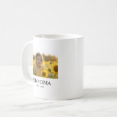 Elegantes Oma-Foto Kaffeetasse (Vorderseite Links)