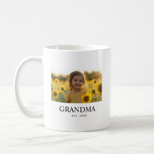 Elegantes Oma-Foto Kaffeetasse