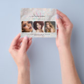 Elegantes Opal Stone Makeup Artist Foto Flyer (Gruppe)
