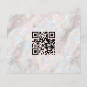 Elegantes Opal Stone Makeup Artist Foto Flyer (Hinten)