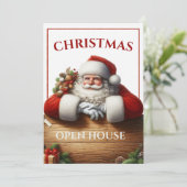 Elegantes Open House Einladung (Stehend Vorderseite)