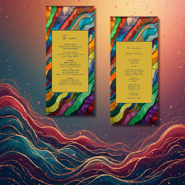 Elegantes opulentes afrikanisches Ziel Programm