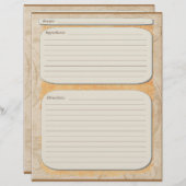 Elegantes, orangefarbenes Fade-Rezept (Vorne/Hinten)