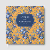Elegantes Orangenblüten- Gästebuch (Vorderseite)