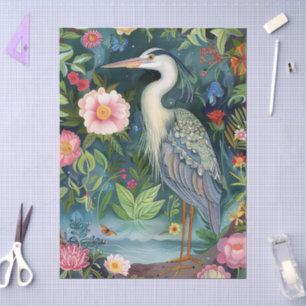 Elegantes Orientalisches Gartentheater Dekoratives Seidenpapier