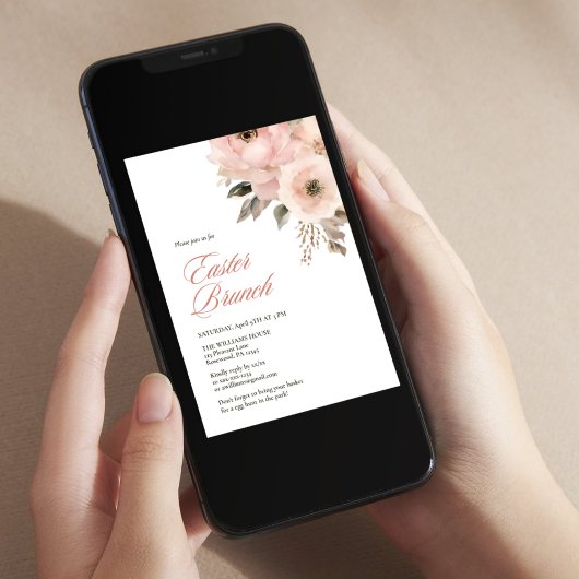 Elegantes Osterfest Einladung