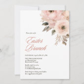 Elegantes Osterfest Einladung (Vorderseite)