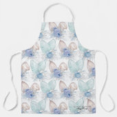 Elegantes Ostern Personalisiert Bunny Ears Schürze (Vorderseite)