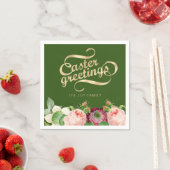 Elegantes Ostern Serviette (Beispiel)