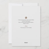 Elegantes Ostersegeln Ostereier FamilienFoto Feiertagskarte (Rückseite)