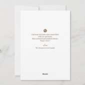 Elegantes Ostersegeln Ostereier FamilienFoto Feiertagskarte (Rückseite)