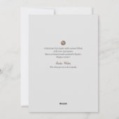 Elegantes Ostersegeln Ostereier FamilienFoto Feiertagskarte (Rückseite)