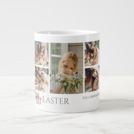 Elegantes Ostersegeln Ostereier FamilienFoto Jumbo-Tasse