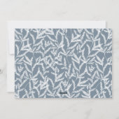 Elegantes Ostersegen-Foto Feiertagskarte (Rückseite)