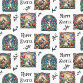 Elegantes Ostersonnenmuster Seidenpapier