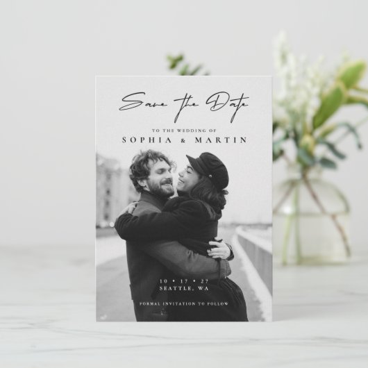 Elegantes Overlay-Foto (Stehend Vorderseite)