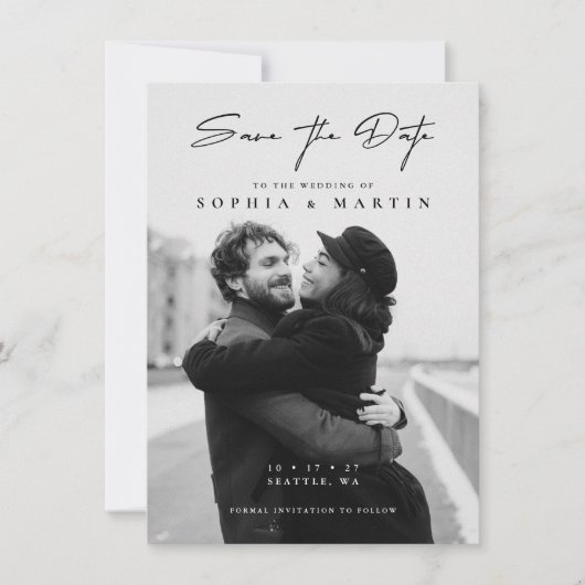 Elegantes Overlay-Foto (Vorderseite)