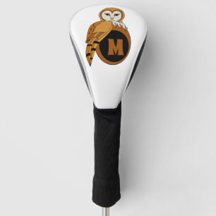 Elegantes Owl Monogramm Golf Headcover