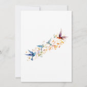 Elegantes Paar Duschbrunch Einladung (Rückseite)