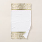 Elegantes Paisley-Muster Badhandtuch Set (Handtuch)