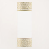 Elegantes Paisley-Muster Yogamatte (Vorderseite)