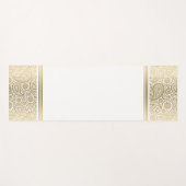 Elegantes Paisley-Muster Yogamatte (Vorderseite (Horizontal))