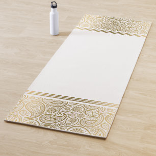 Elegantes Paisley-Muster Yogamatte