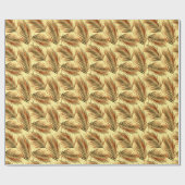 Elegantes Palm Repeat Muster-Design Geschenkpapier (Flach)