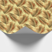 Elegantes Palm Repeat Muster-Design Geschenkpapier (Ecke)
