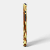 Elegantes Palm Repeat Muster-Design iPhone Hülle (Linke Seite)