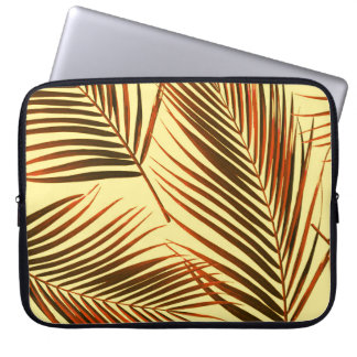 Elegantes Palm Repeat Muster-Design Laptopschutzhülle