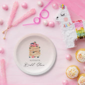 Elegantes Pancakes Brautparty Pappteller (Party)