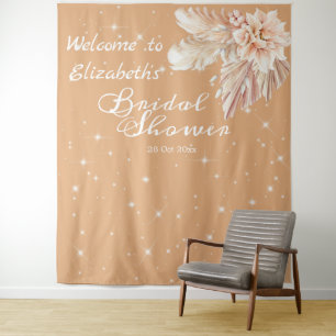 Elegantes Papas-Gras-Brautparty Wandteppich