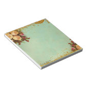 Elegantes Papier für viktorianische Rose Notizblock (angewinkelt)