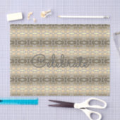 Elegantes Papiergewebe in Grays Seidenpapier (Handwerk)