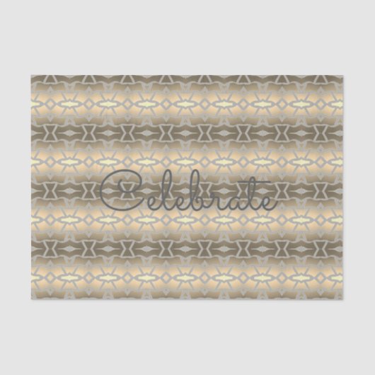 Elegantes Papiergewebe in Grays Seidenpapier (Vorderseite)