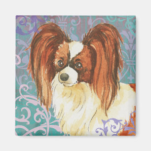 Elegantes Papillon Magnet