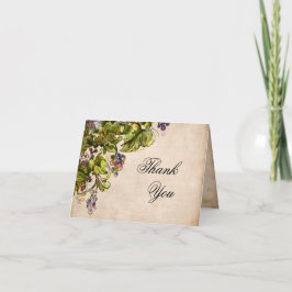 Elegantes Parco Tassino Dankeskarte