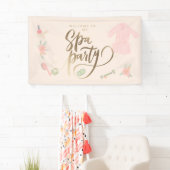 Elegantes Party-Begrüßungszeichen für Wellness-Cen Banner (Insitu)